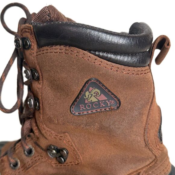 Rocky 600g Thinsulated Duck Boots Hiking Hunting Snow Work Shoes 7655 Mens 8 main image 7
